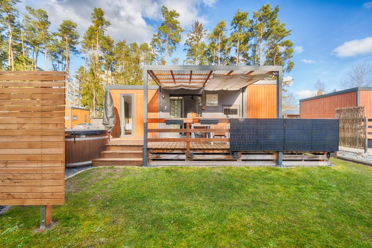 Mobilheim Am Murner See - Private Sauna + Privater Badezuber Wackersdorf Ngoại thất bức ảnh